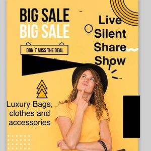 BIG SALE SILENT SHARE SHOW